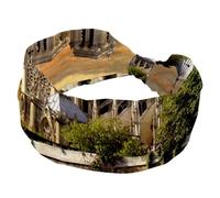 Notre Dame Sunrise - Diademas para mujer, diadema elástica para el pelo, banda elástica para el pelo, turbante de moda