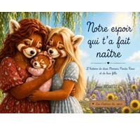Notre espoir qui t’a fait naître: L'histoire de deux Mamans Panda Roux et de leur fille (Les chemins du cœur)