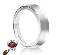 NOTSEK Dosing Funnel - Anillo dosificador de café de acero inoxidable con 8 fuertes imantados, anillo dosificador para portafiltros de 54 mm, accesorios baristas