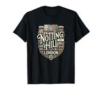 Notting Hill Londres Inglaterra Inglés Vacaciones Britán Camiseta
