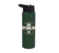 Notting Hill West London Coordenadas Etiqueta 2C Stainless Steel Insulated Water Bottle