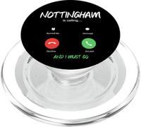 Nottingham está Llamando y Debo IR a Inglaterra Viajando PopSockets PopGrip para MagSafe