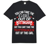 Nottingham Girl no Puede sacarla de Nottingham Comfort Colors Adult Heavyweight T-Shirt