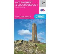 Nottingham & Loughborough, Melton Mowbray: 129 (OS Landranger Map)
