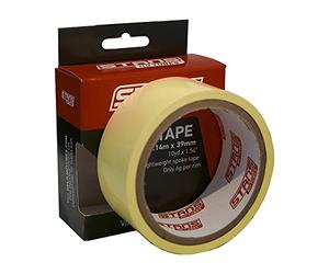 NoTubes Stan's Unisex - Cinta de llanta para adultos 10 yardas 36 mm, amarillo, 10 yardas x 36 mm