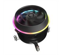 Noua AKari Pro ARGB, Disipador CPU TDP 100W, Enfriador de Aire de CPU 2 Heatpipes, Ventilador PWM de 100mm para AM5,AM4,AM3 y Intel 1700,1200,1150,1155,1151,1150,1156,1366, Negro