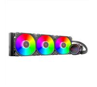 Noua Boris BR360 ARGB, Disipador de líquido CPU, TDP 320W, 3 ventiladores ARGB PWM, refrigeración por agua para AM5/AM4/TR4 y LGA 1700/1200/115x