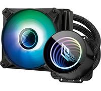 Noua Siberus Pro 120 Negro, Refrigeración Líquida CPU 120mm, TDP 200W, Espejo Infinito, Ventilador PWM ARGB Silencioso, Multisocket Universal para Intel 1700 1200 115x AM5 AM4 AM3