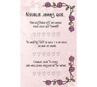 N'OUBLIE JAMAIS QUE...: Carnet de notes à offrir, cadeau idéal et original pour une personne qu'on aime. (syra elga)