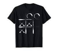 Noughts and Crosses - Disfraz Perezoso de Juego de Mesa de Halloween Camiseta