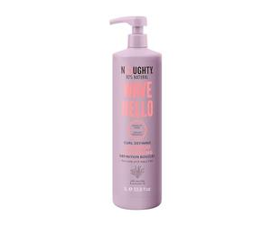 Noughty 97% Natural, Wave Hello Champú Definidor de Rizos, 97% Cuidado Vegano Natural Sin Sulfatos, Fórmula Rica en Vitaminas para Cabello Rizado y Ondulado 1L