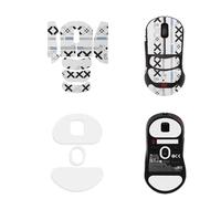 NOUKAJU Cinta de agarre para ratón, cobertura completa para BenQ Zowie U2, kit de actualización profesional autoadhesivo, resistente al sudor, patines de patas de ratón (almohadilla para pies + cinta