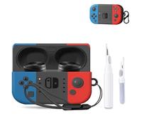 NOUKAJU EAH-AZ100 - Funda protectora para auriculares inalámbricos Technics EAH-AZ100 (con mosquetón + cordón + bolígrafo de limpieza) a prueba de caídas, a prueba de arañazos, a prueba de golpes