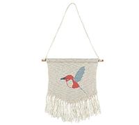 Noukies M&S - Tejido de pared macramé jacquard ecológico, 1 unidad