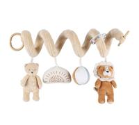 Noukie's- Spirale D'activité Bébé Babou & Kendi Juego Despertar de Veloudoux - para Instalar en Cama, Parque Infantil, Asiento de Casco 0+, Cochecito, Color marrón (N2239.41)