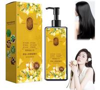 Nourishing Herbal Hair Dye, Nourishing Plant-Based Hair Color, Long Lasting Herbal Dye for Gray Coverage, Natural & Softening Hair Color for Men & Women (Brown)
