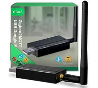 NOUS E16 Dongle USB Zigbee2MQTT, Coordinador ZigBee 3.0 para Home Assistant, Gateway ZigBee USB con Thread y Bluetooth 5.2, Adaptador USB para Raspberry Pi, OpenHAB y Smart Home