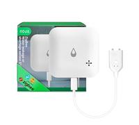 Nous Sensor de Agua E13 ZigBee para Fugas o escasez de Agua, Alarma de 80 dB, notificación de aplicación, IP66, Funciona con Pilas (2 x AAA), Compatible con Alexa, Google Home, ZigBee Hub requerido