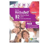 NOUV METHODELF B2 PACK PROF 2 TESTS+CD