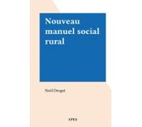 Nouveau Manuel Social Rural (ebook)