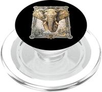 Nouveau Nature: El Elefante artístico PopSockets PopGrip para MagSafe
