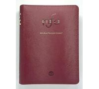 Nouvelle Français Courant - La Bible Nouvelle Français courant - Bordeaux, similicuir, souple, tranches or, mariage, avec les deutérocanoniques: Avec les deutérocanoniques, avec notes