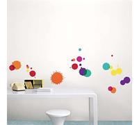 Nouvelles Images HOST1870 - Adhesivos decorativos para pared, diseño de lunares, multicolor