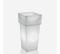 Nova Cache-pot 85 - Maceta luminosa de exterior LED RGBW recargable