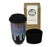 NOVA CERAMICS Taza de viaje - Monsoon 473 ml