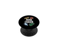 Nova Chaser Astronomy Telescope Stargazing Gear PopSockets PopGrip Adhesivo