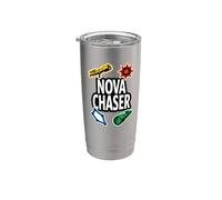 Nova Chaser Astronomy Telescope Stargazing Gear Vaso térmico de acero inoxidable de doble pared