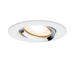 Nova Downlight empotrable LED redondo Nova Plus (35 W, Ø x Al: 9,3 x 4,5 cm, Blanco / Cromo)