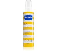 MUSTELA Leche Solar Muy Alta protección SPF 50+ Tubo dosificador, Negro, 200, 200 ml (Paquete de 1)