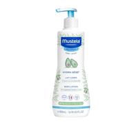 Mustela Hydra Bebé Leche Corporal con Perseosa BIO de Aguacate y Vitamina E, Corporal para Bebés, Niños y Toda la Familia - Hidrata y Suaviza la Piel, 97% Ingredientes de Origen Natural (500ml)