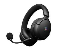 Nova Gaming - Atlas - Auriculares inalámbricos para Juegos - 3 Modos de conexión, micrófono Flexible y extraíble, RGB, tamaño Ajustable, Sonido Claro y equilibrado - Compatible con Todos los