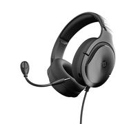 NOVA GAMING - Australis - Auriculares Gaming con Cable con micrófono extraíble - Accesorio para Jugador Ligero y cómodo - Compatible con multiplataforma (PC, PS4-5 e Switch) - Negro