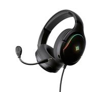 NOVA GAMING - Borealis - Auriculares Gaming con Cable con micrófono extraíble - Juegos de luz RGB - Accesorio para Gamer Ligero y cómodo - Compatible con múltiples Plataformas (PC, PS4-5 y Switch) -