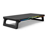 Nova Gaming CELESTIUM - Elevador de Pantalla RGB con Hub USB - Soporta hasta 25kg - Antideslizante - 3 Puertos USB y 2 USB-C - Iluminación LED RGB Personalizable - Mejora Ergonomía y Conectividad
