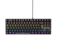 NOVA GAMING - Sculptor - Teclado mecánico TKL con Cable USB - Teclado Gamer, retroiluminación RGB, 84 Teclas, 25 Anti-ghosting, AZERTY francés - Compatible con PC Gaming, Windows y Linux