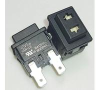 NOVA KAN-L6 con 2 orificios en el interruptor de botón 2 pines ON-OFF 2 posiciones mantenidas (1PC)