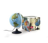 Nova rico Globo terráqueo con luz 30 cm
