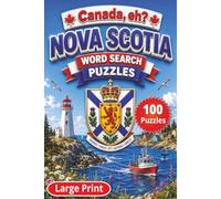 Nova Scotia Word Search Puzzle Large Print: s part of the Canada, eh? Series | 6x9 inches | Brain Games for Adults & Seniors | Memory Boosting ... Games & Fun Gift for Mom, Dad, Grandparents