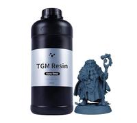 NOVA3D Resina de fotopolímero 16K TGM, resistente a los golpes y detalles ultra precisos. Ideal para modelos de juegos de mesa, de secado rápido, con un olor mínimo. 1 kg, color azul marino