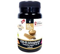 Novadiet - Ashwagandha KSM-66 con Pimienta Negra y Vitamina B6 - Reduce Estrés y Ansiedad, Mejora Energía, Memoria y Bienestar - 30 Comprimidos