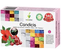 Novadiet - CANDICIS con Arándano Rojo Americano, Fermentos, Hibisco, FOS y Vitaminas - Ayuda Equilibrio de la Flora Vaginal y a Prevenir las Infecciones Urinarias y Vaginales - 30 Cápsulas Vegetales