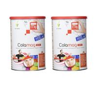 Novadiet Colamag Original, colágeno marino hidrolizado, 2 x 300 g | Ácido hialurónico, magnesio y vitamina C. Polvo para disolver