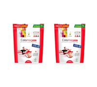 Novadiet Colamag Original, colágeno marino hidrolizado, 2 x 300 g | Ácido hialurónico, magnesio y vitamina C. Polvo para disolver