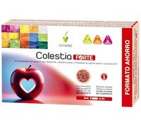 Novadiet - COLESTIA FORTE con Arroz Fermentado, Levadura Roja, Bergamota, Berberis Aristata, Policosanol Caña Azúcar y Coenzima Q10 - Ayuda Mantener Niveles Colesterol (Colestia Forte 60 Cápsulas)