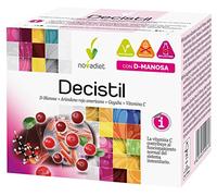 Novadiet - DECISTIL Sobres con Vitamina C, Arándano Rojo Americano, Gayuba, D-Manosa, Para Prevenir Infecciones Urinarias - 15 sobres de 3 Gr