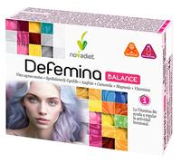 Novadiet - DEFEMINA BALANCE Cápsulas con Magnesio, Azafrán, Camomila, Vitex agnus-castus, SynBalance GynElle, Alivia Molestias Premenstruales, Menstruación Irregular y Acné Hormonal - 30 Cápsulas